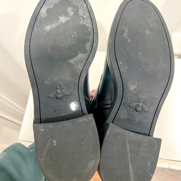 Gucci Black Leather Men's Boots - Picture 7 of 12